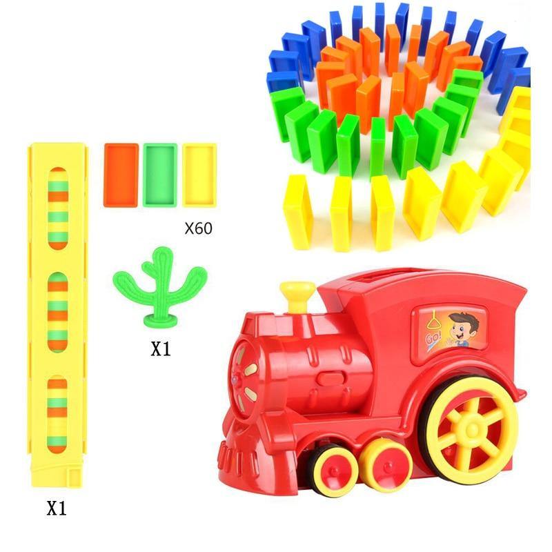 Train Domino Maker Toy Set