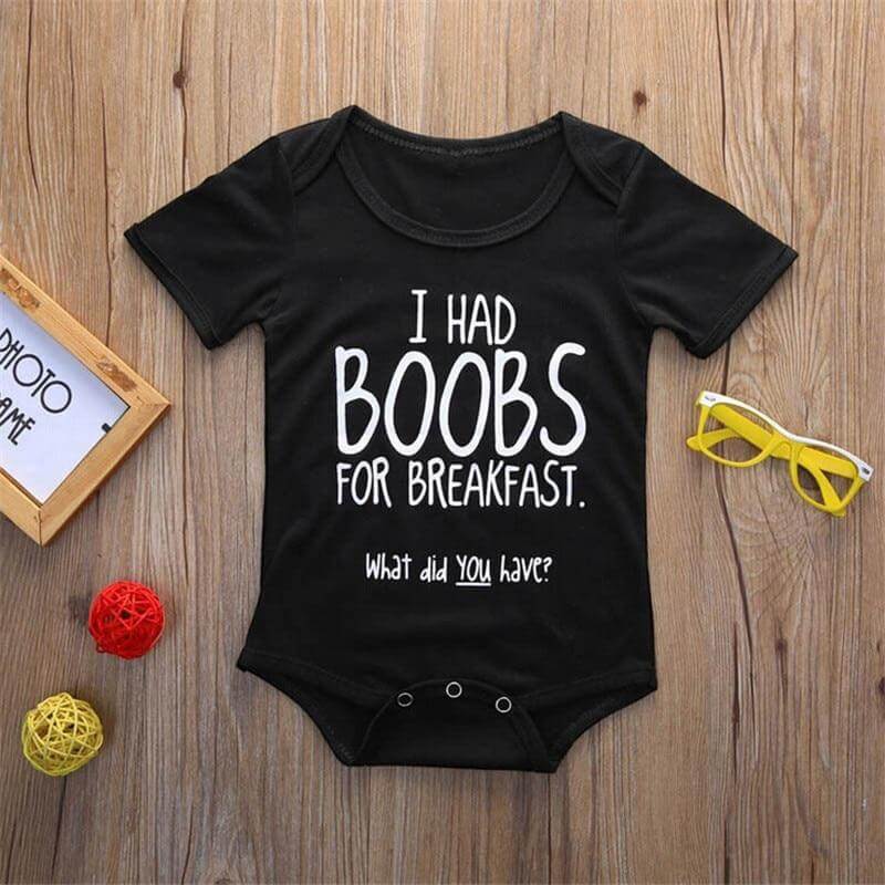 I Had Boobs for Breakfast What Did You Have TShirt