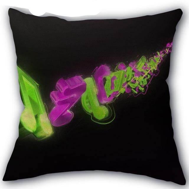 Decorative Comfy Musical Notes Pillow Case