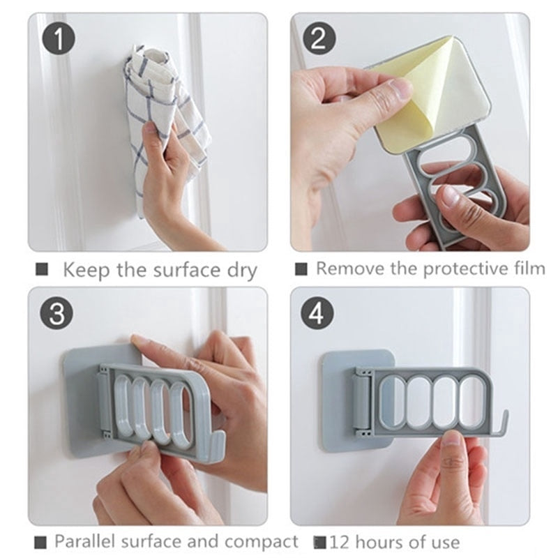 Foldable Sticky Mini Wall Hanger Hook