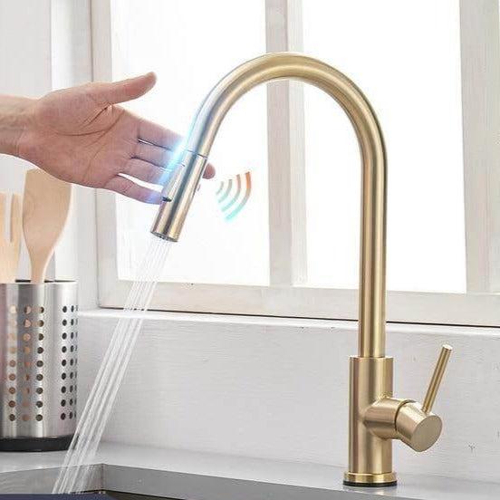 Smart Assistive Touch Control Kitchen Faucet