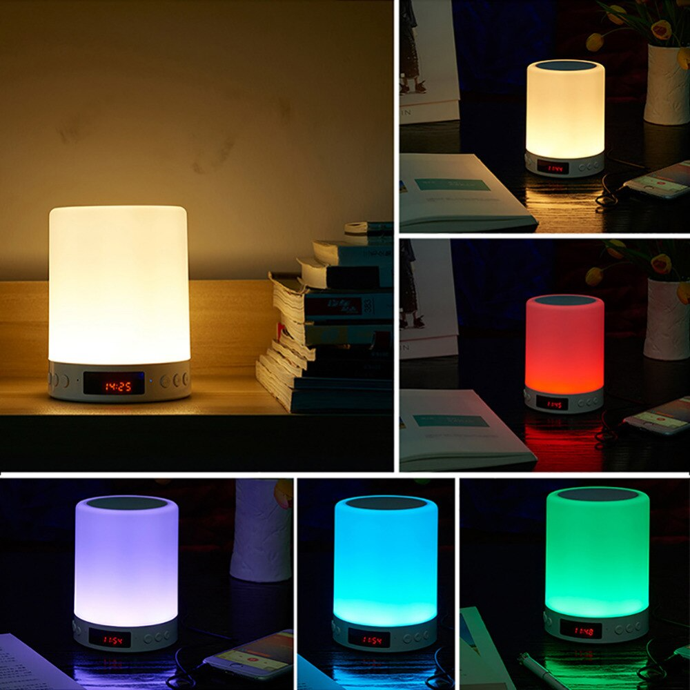 LED Bulb Portable Levitating Bluetooth Speaker