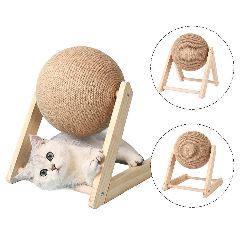 Cat Scratching Ball Toy