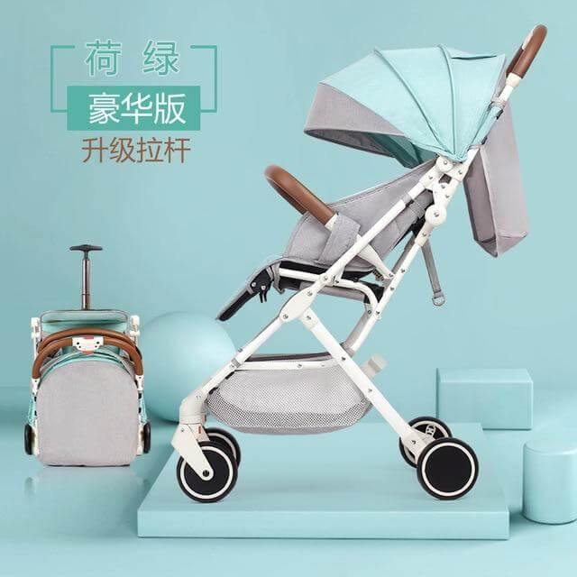 Futuristic Modern Portable Folding Baby Stroller