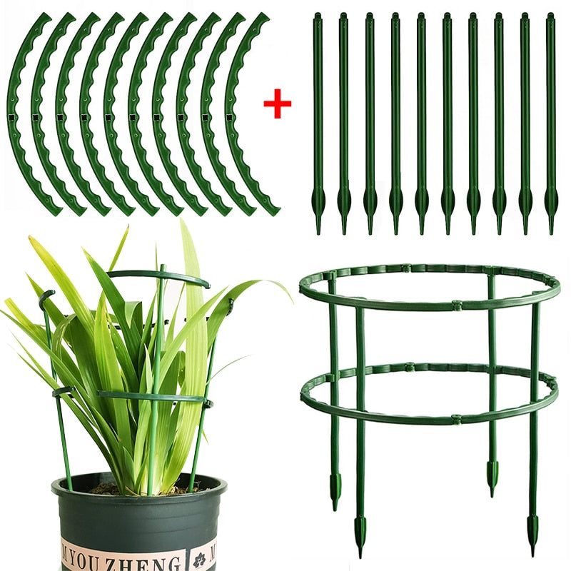 Flower Pot Plant Support Cage