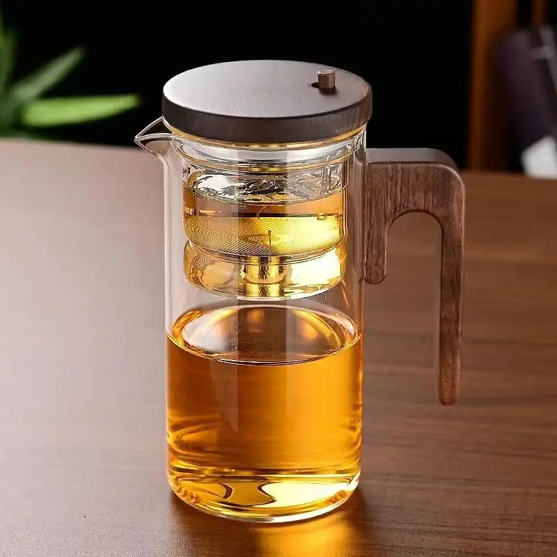 One-Click Magnetic Switch Tea Separation Teapot