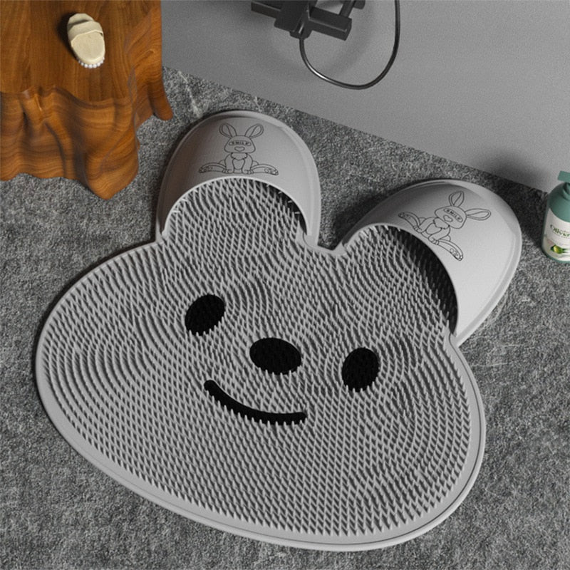 Massage Rabbit Bath Floor Mat