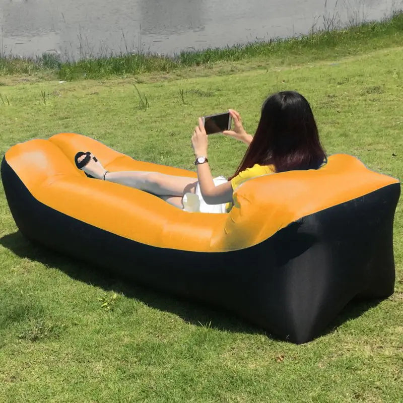 Portable Inflatable Outdoor Air Sofa Bed Lounger