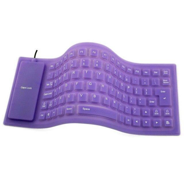 Silicone Foldable Waterproof USB Keyboard