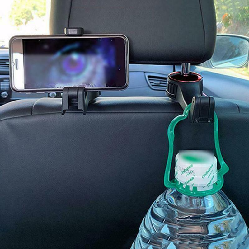 Multifunctional Car Back Seat Phone Holder Hanger