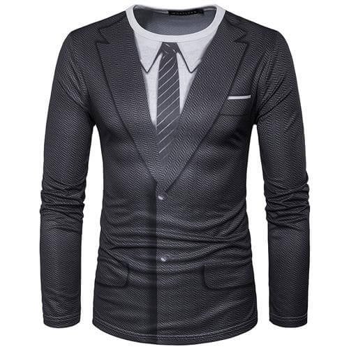 3D Suit T-Shirt