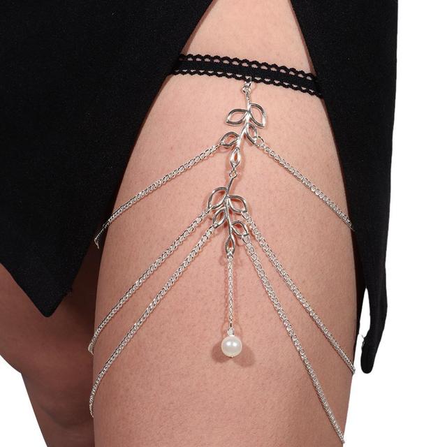 Bohemian Style Women Beach Body Leg Chain