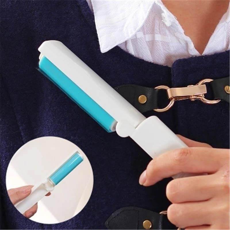 Washable Portable Mini Sticky Lint Remover Roller