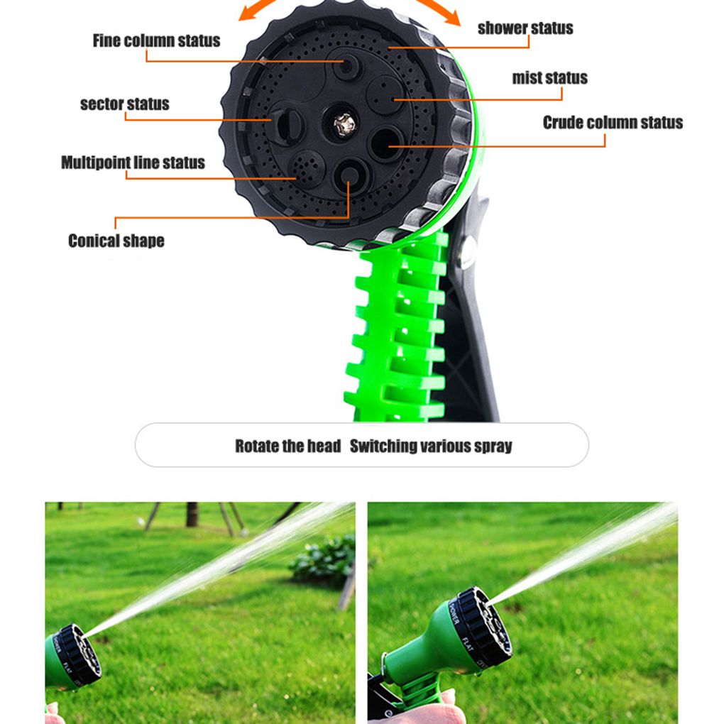 Easy Flow Expandable Garden Hose Spray Gun