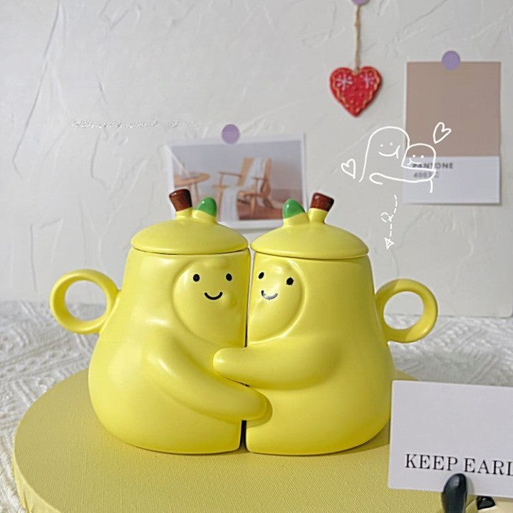 Cuddly Pear Ceramic Duo Cup