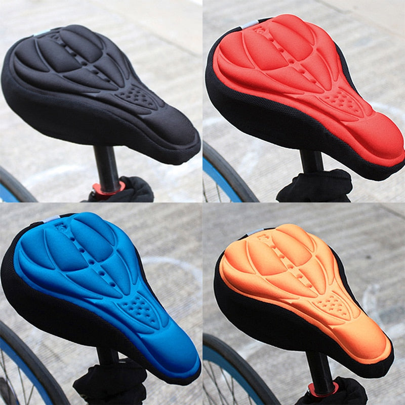 Ultra-Soft Gel Comfy Bike Seat Pad