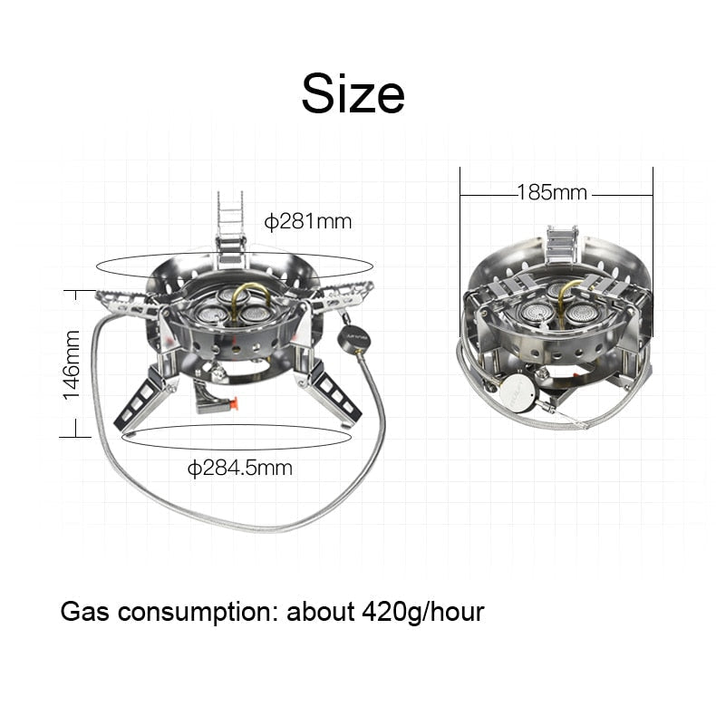 Portable Camping Foldable Gas Stove