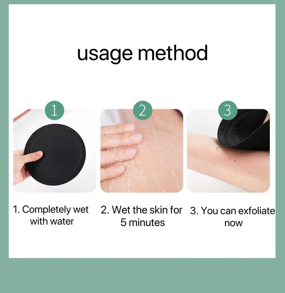 Bath Glove Ergonomic Painless Skin Scrubber