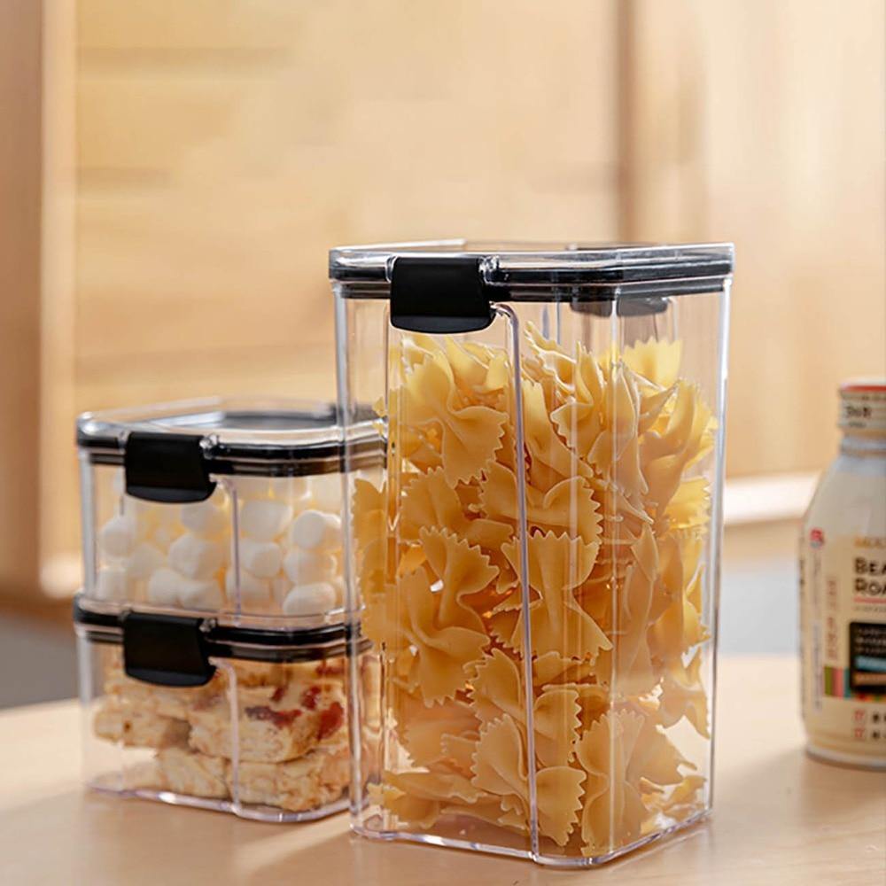 Transparent Grain Food Storage Container