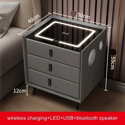 Creative Multifunctional Smart Bedside Speaker Table