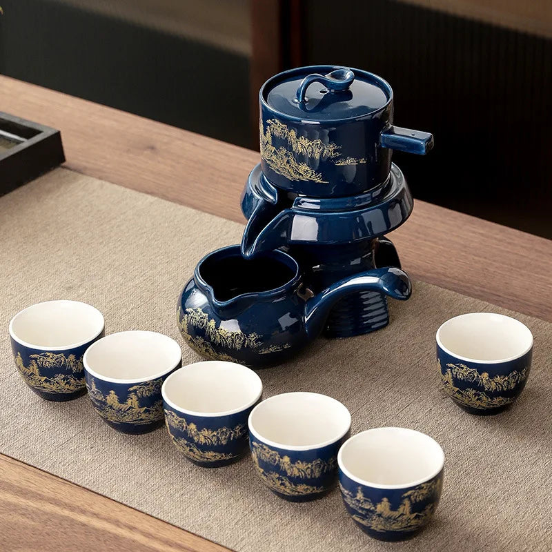 Mystic Sip Kung-Fu Ceramic Tea Set