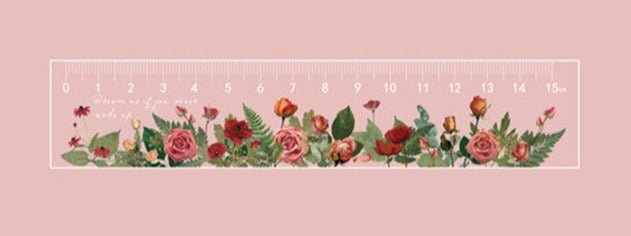 Cottagecore Daisy Flower Ruler