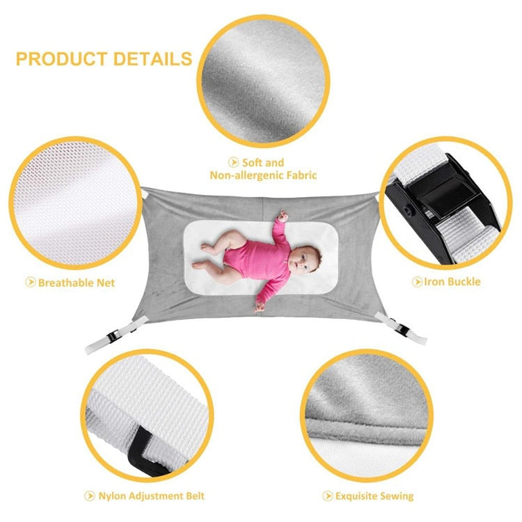 Detachable Adjustable  Infant Baby Crib Hammock