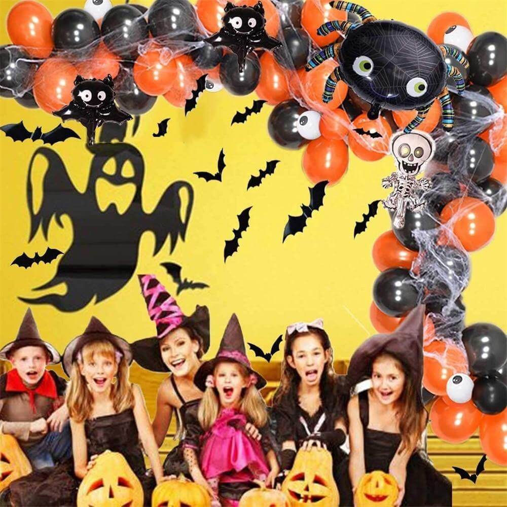 Halloween Colors Home Decoration Balloon Kit