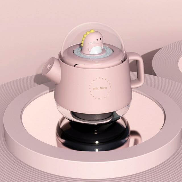 Teapot USB Colorful Air Humidifier Night Light