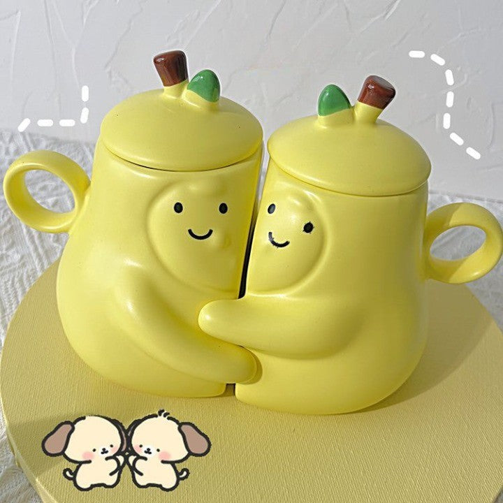 Cuddly Pear Ceramic Duo Cup