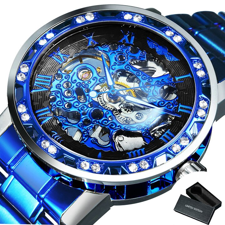 Luminous Mechanical Titan Skeleton Watch