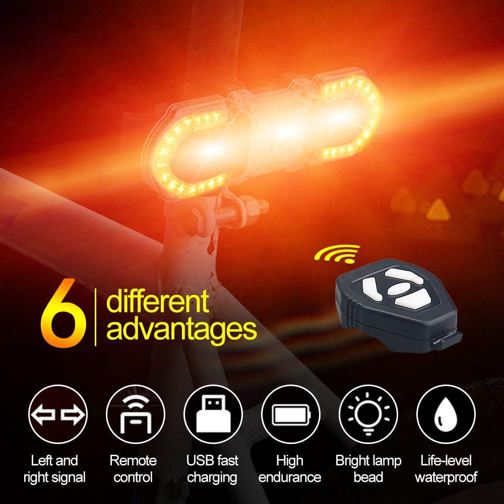 Smart Remote Control Bike Turning Light