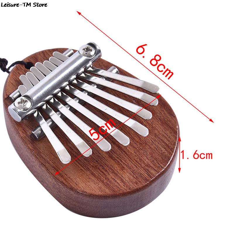 Wooden Mini 8 Keys Pocket Kalimba