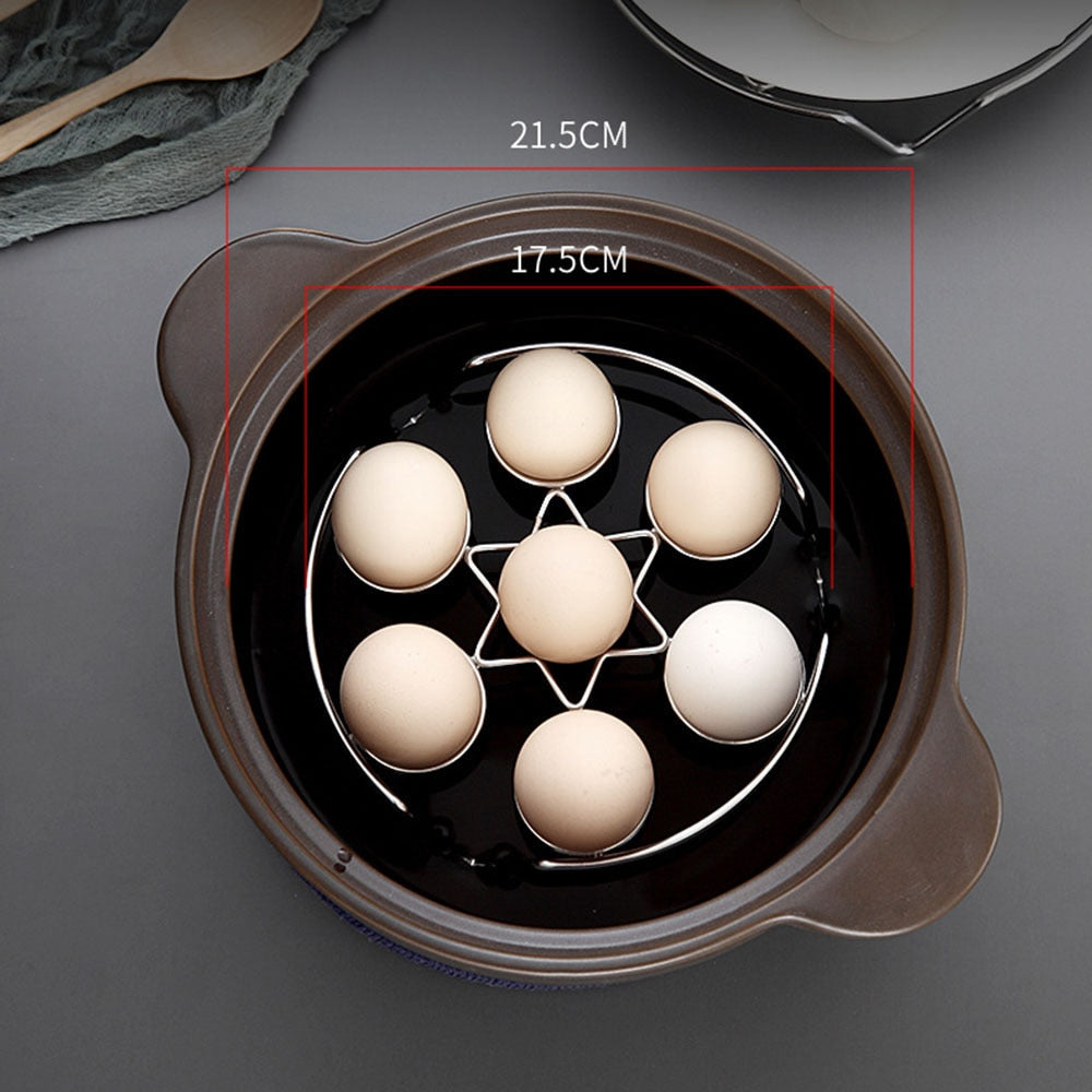 Multifunctional Egg Storage Steamer Rack