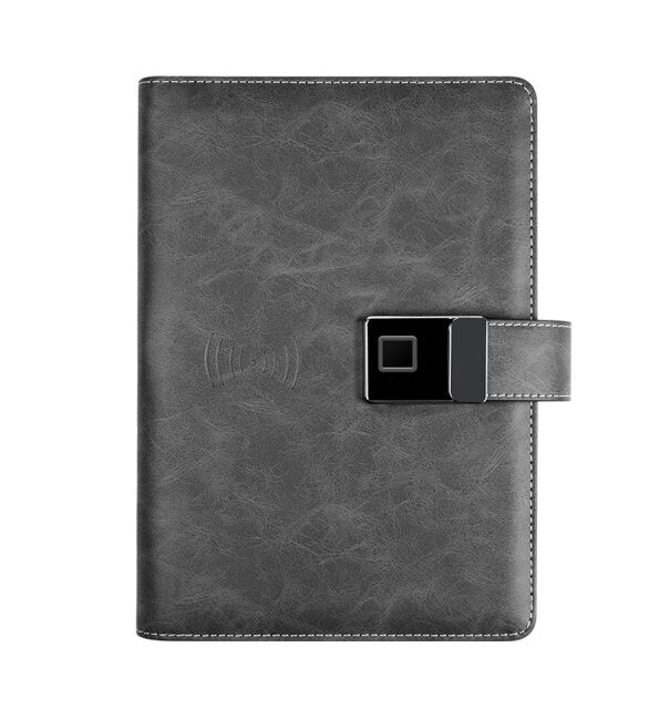 Smart Lock Fingerprint Wireless Charging Notebook