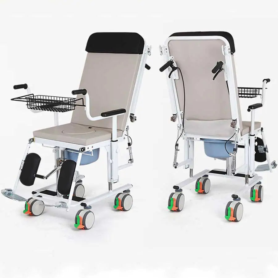 Elderly Transfer Easy Lift Hydraulic Adjustable Transformable Chair Bed