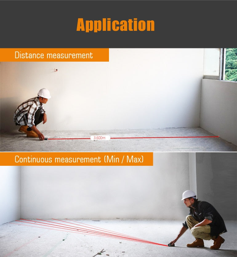 Electronic Laser Distance Range Measurer