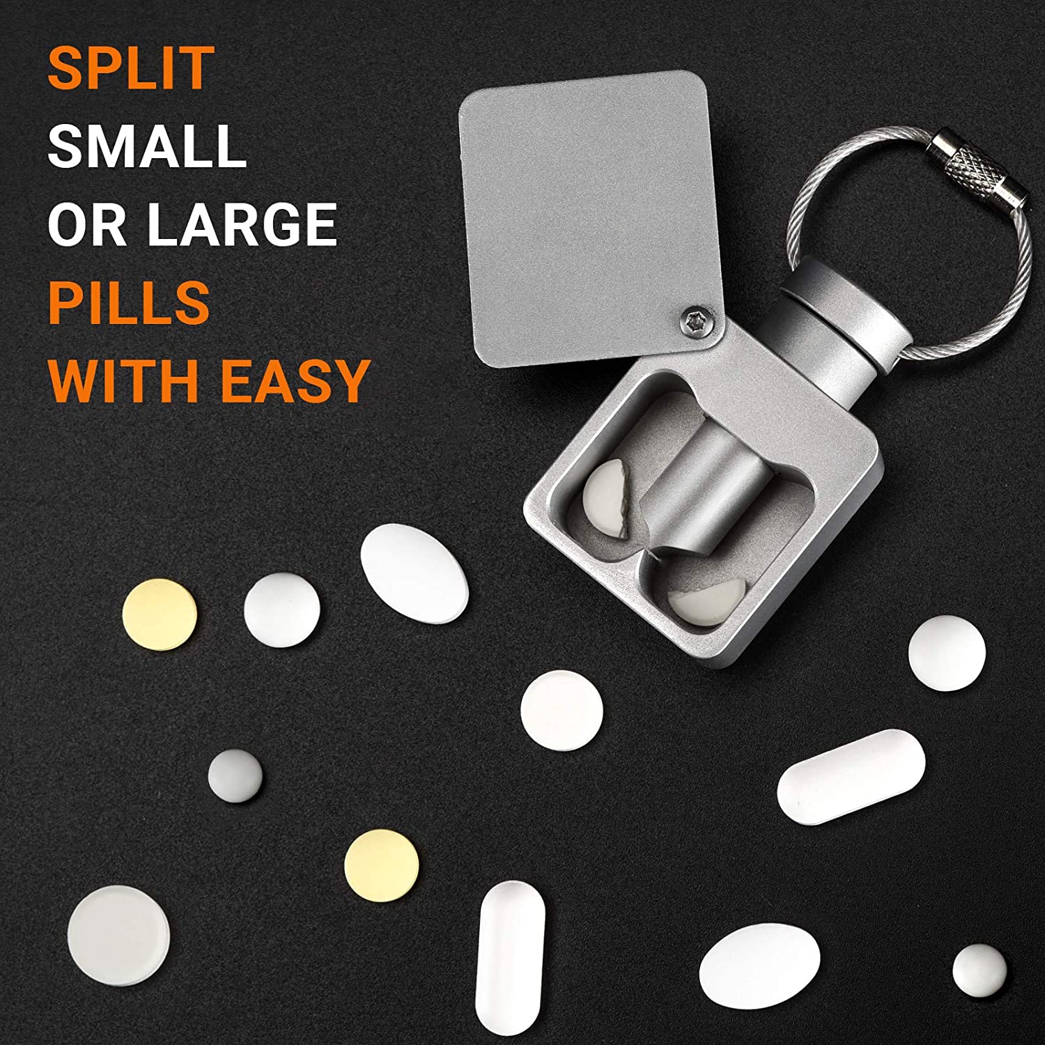 Aluminum Waterproof Mini Pill Separator