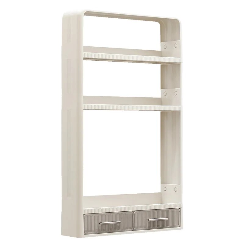 Home Essential Punch-Free Bathroom Organizer Shelf