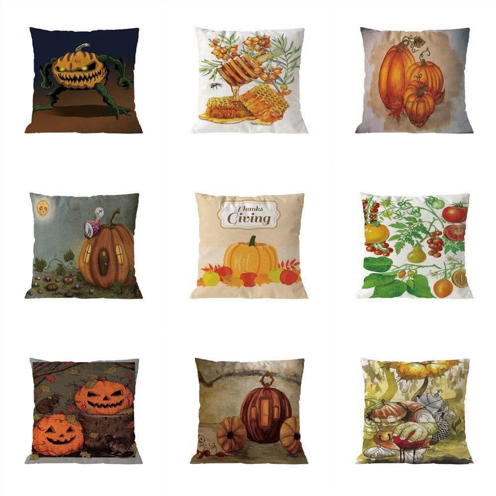 Cute Halloween Throw Pillow Cases