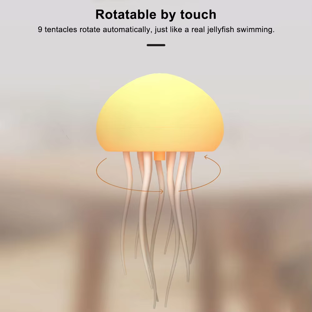 Jellyfish RGB Voice Control Pendant Night Lamp