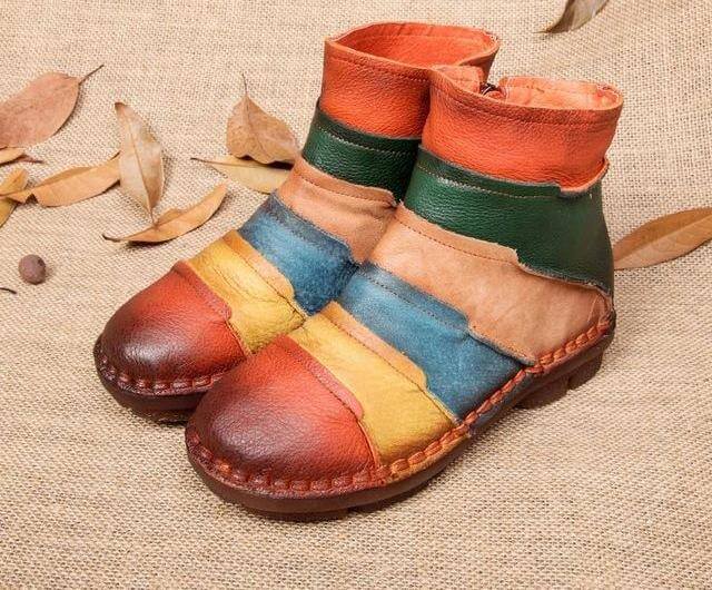 Retro Handmade Women Boots