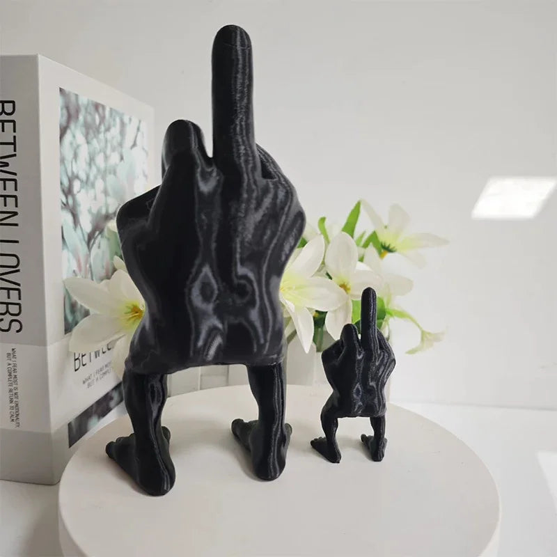 3D Printed Middle Finger Funny Decor