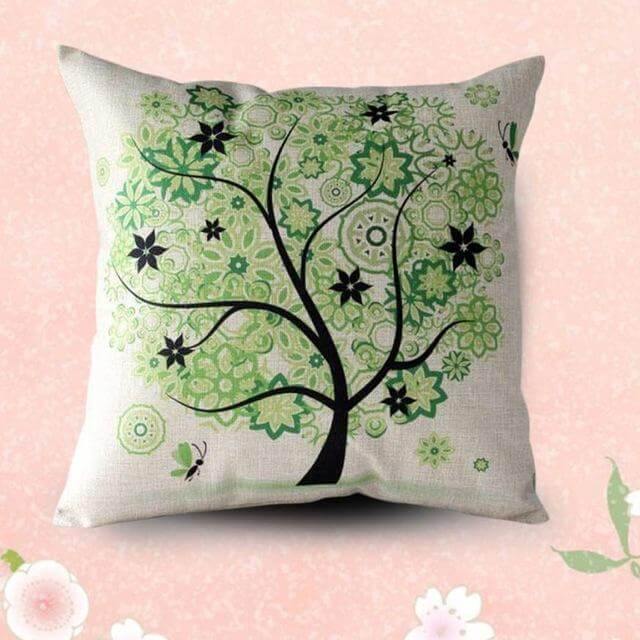 Fall Tree Fresh Sofa Pillow Cases