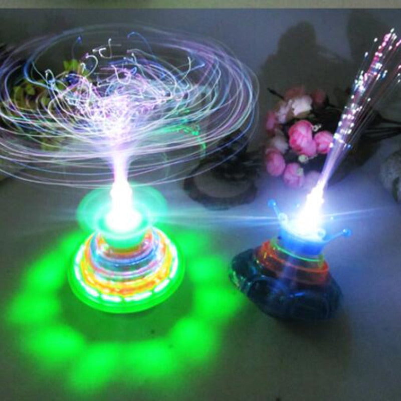 Colorful LED Fidget Spinner Toy