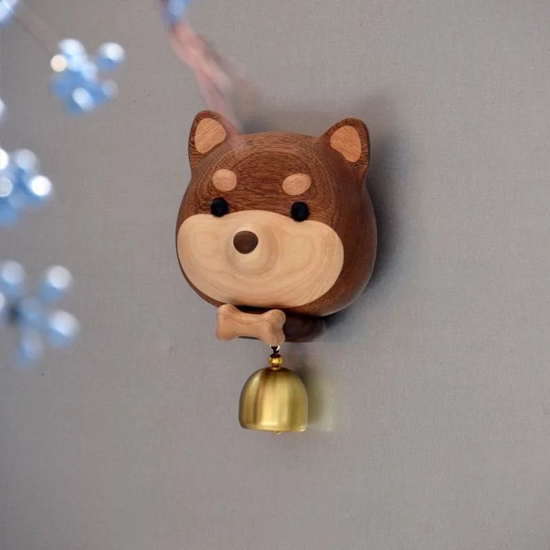 Playful Shiba Design Door Bell