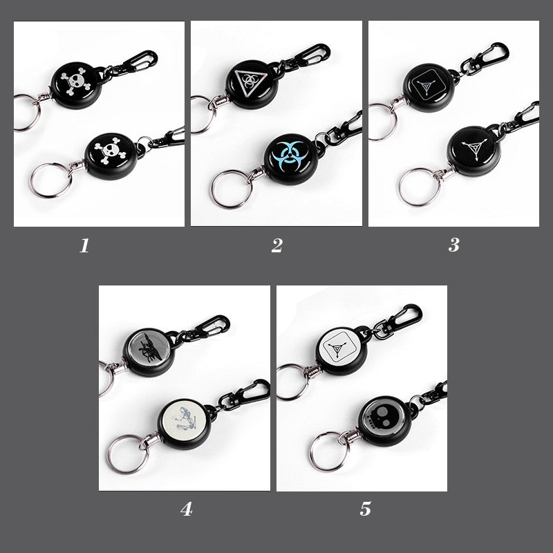 Anti-Thief Creative Elastic Keychain