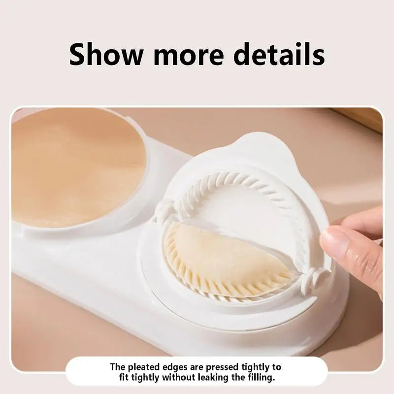 Dual-Function Dough Press Modelling Dumpling Maker Set