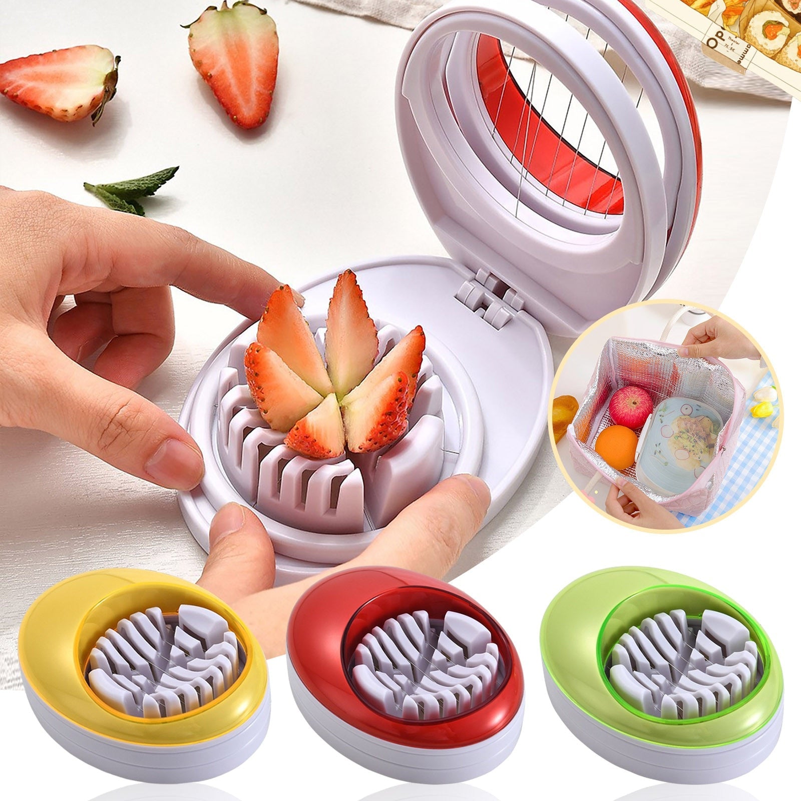 Multifunctional Boiled Easy Egg Slicer