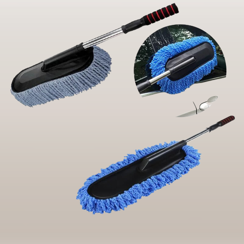 Pro Clean Universal Retractable Car Waxing Brush Set